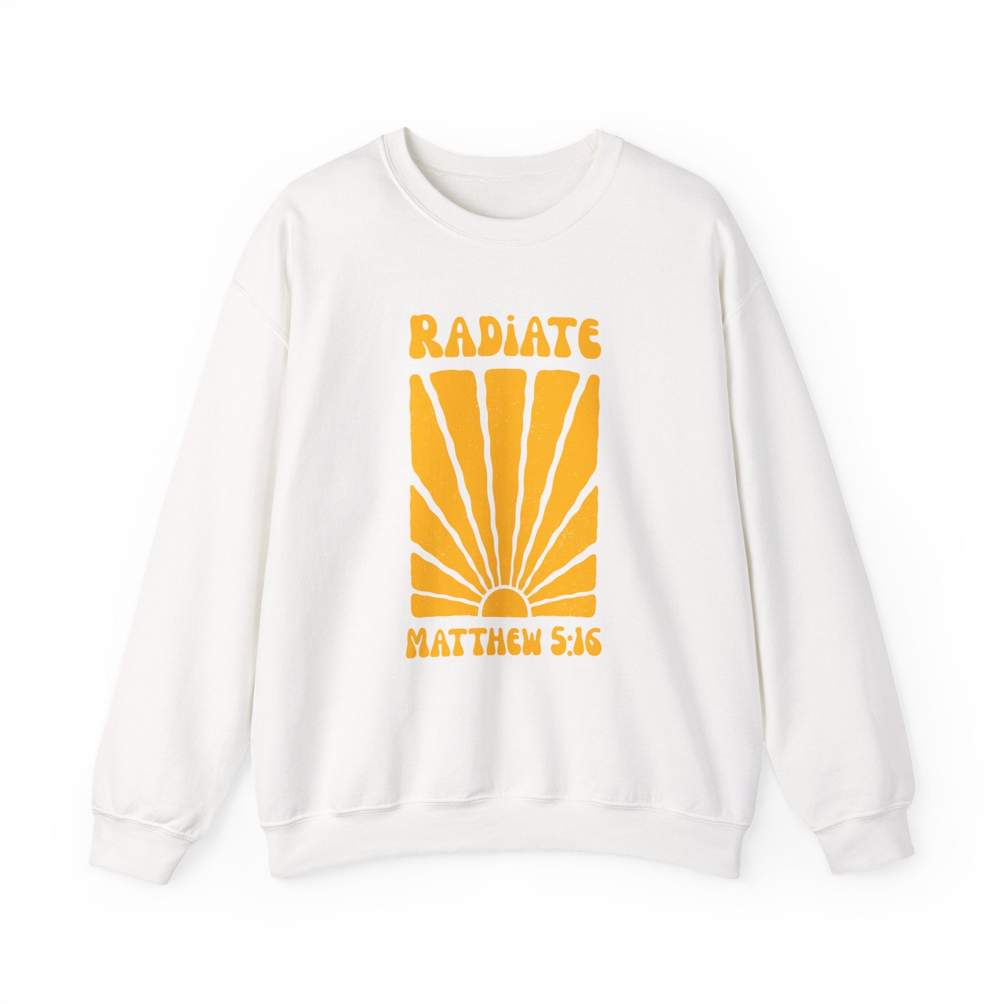 Radiate-Matthew 5:16 Sweatshirt