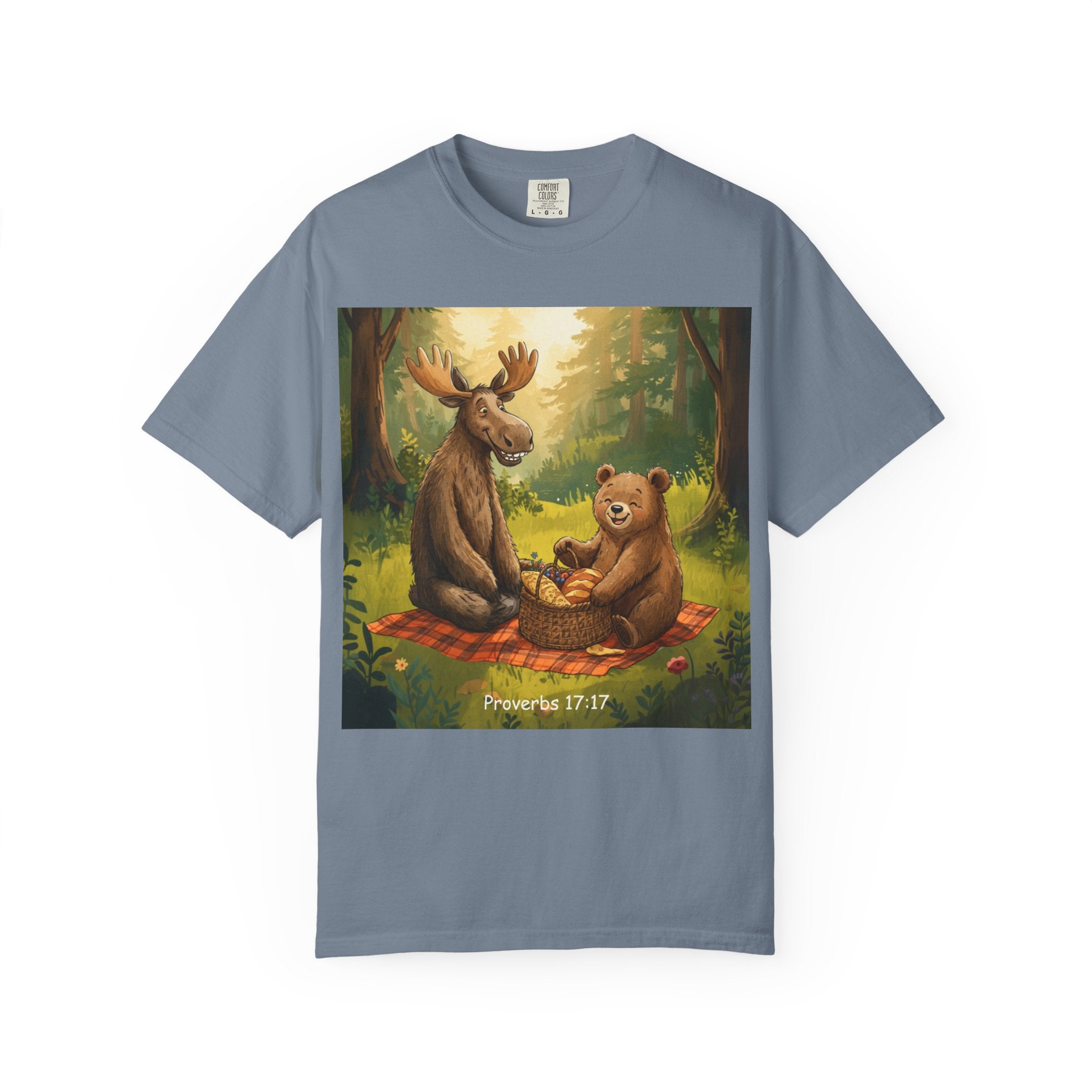 Proverbs 17:17 Animal Friend Tee
