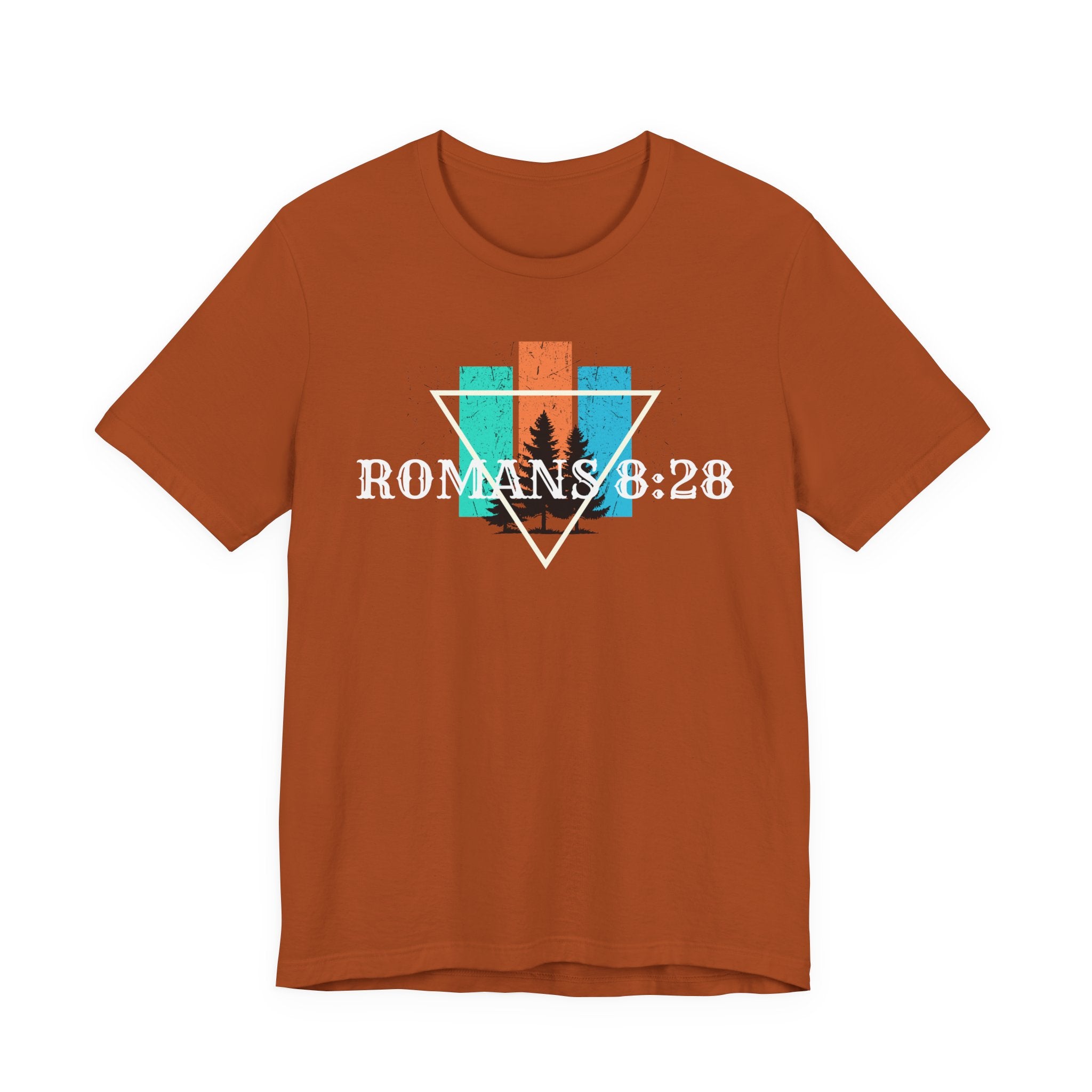 Mountain Romans 8:28 Tee
