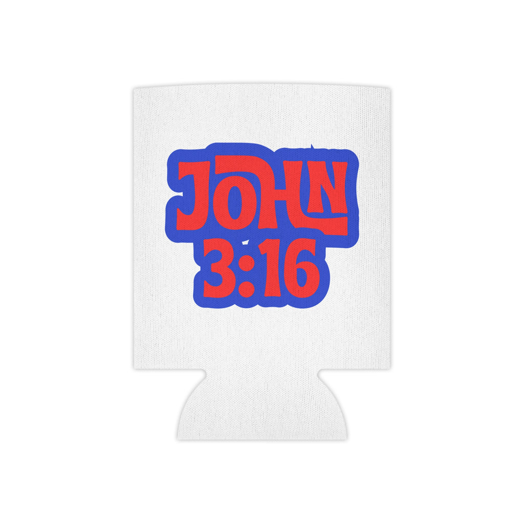John 3:16 Can Cooler – Christian Faith Beverage Koozie