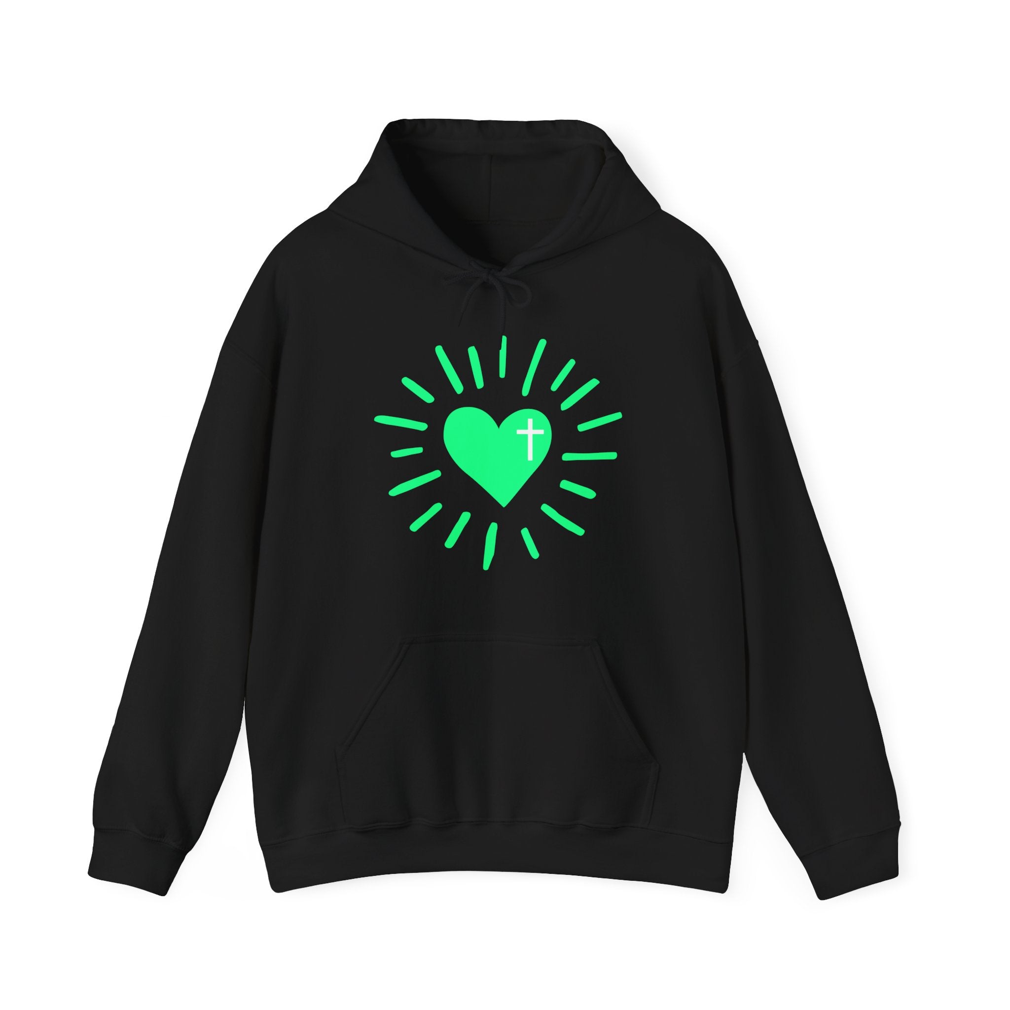 Neon Heart Hoodie