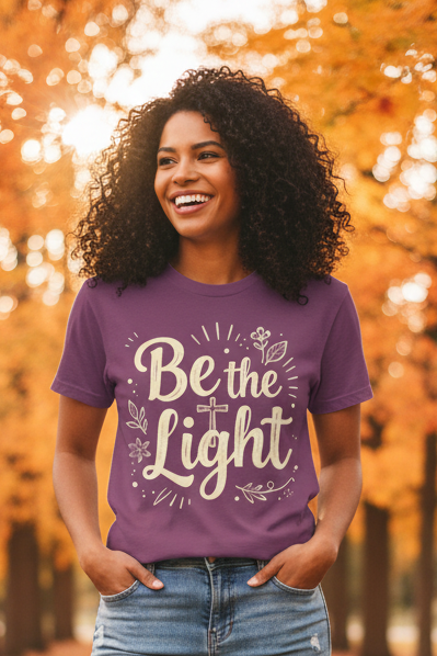 Be the Light: Comfort Colors Tee