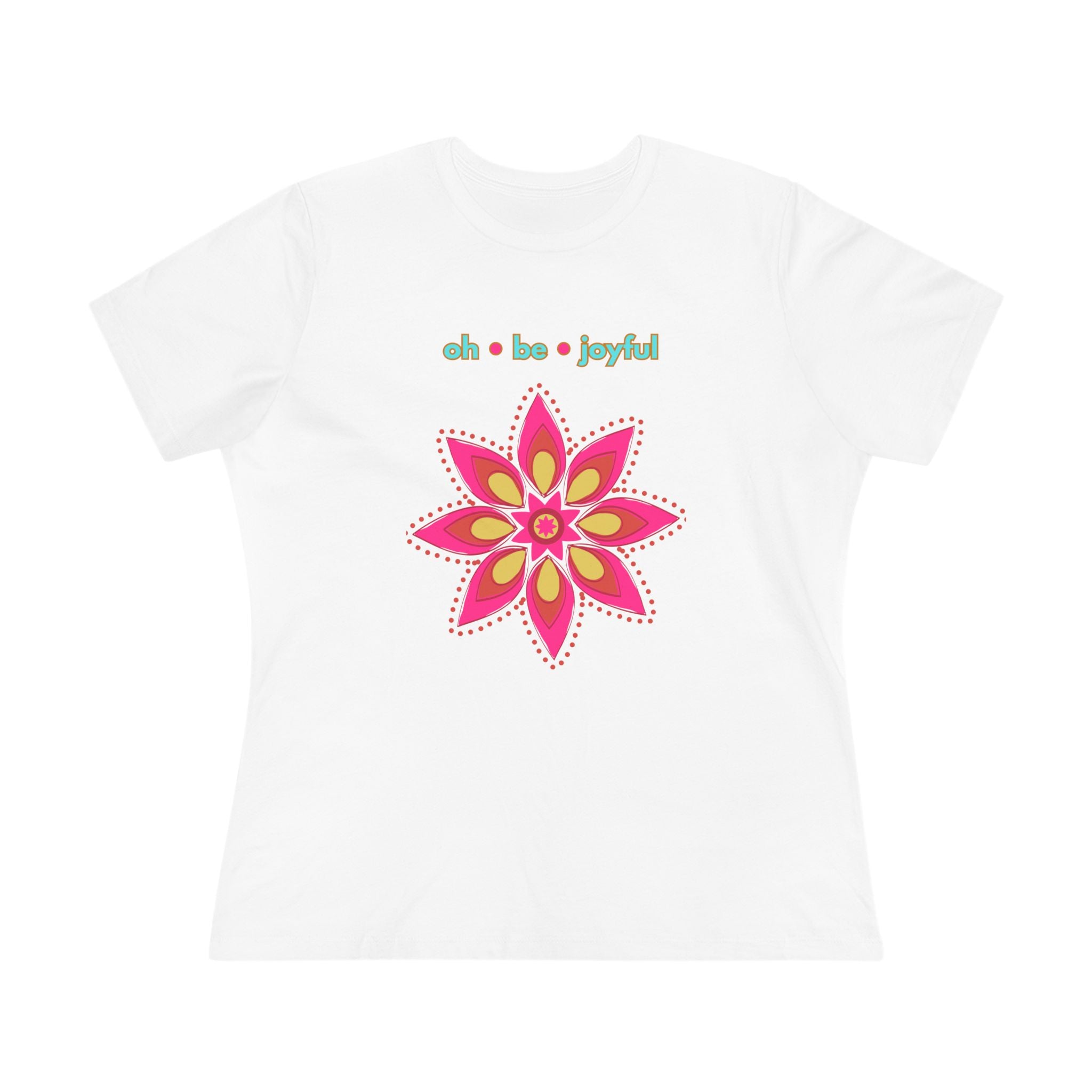 Oh Be Joyful Flower Tee