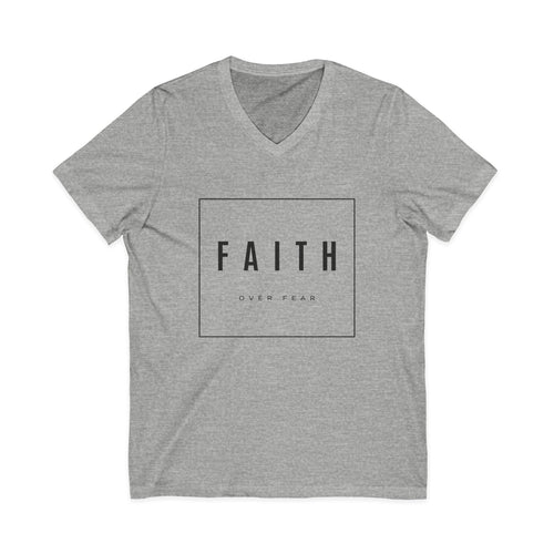 Faith Over Fear V-Neck Tee