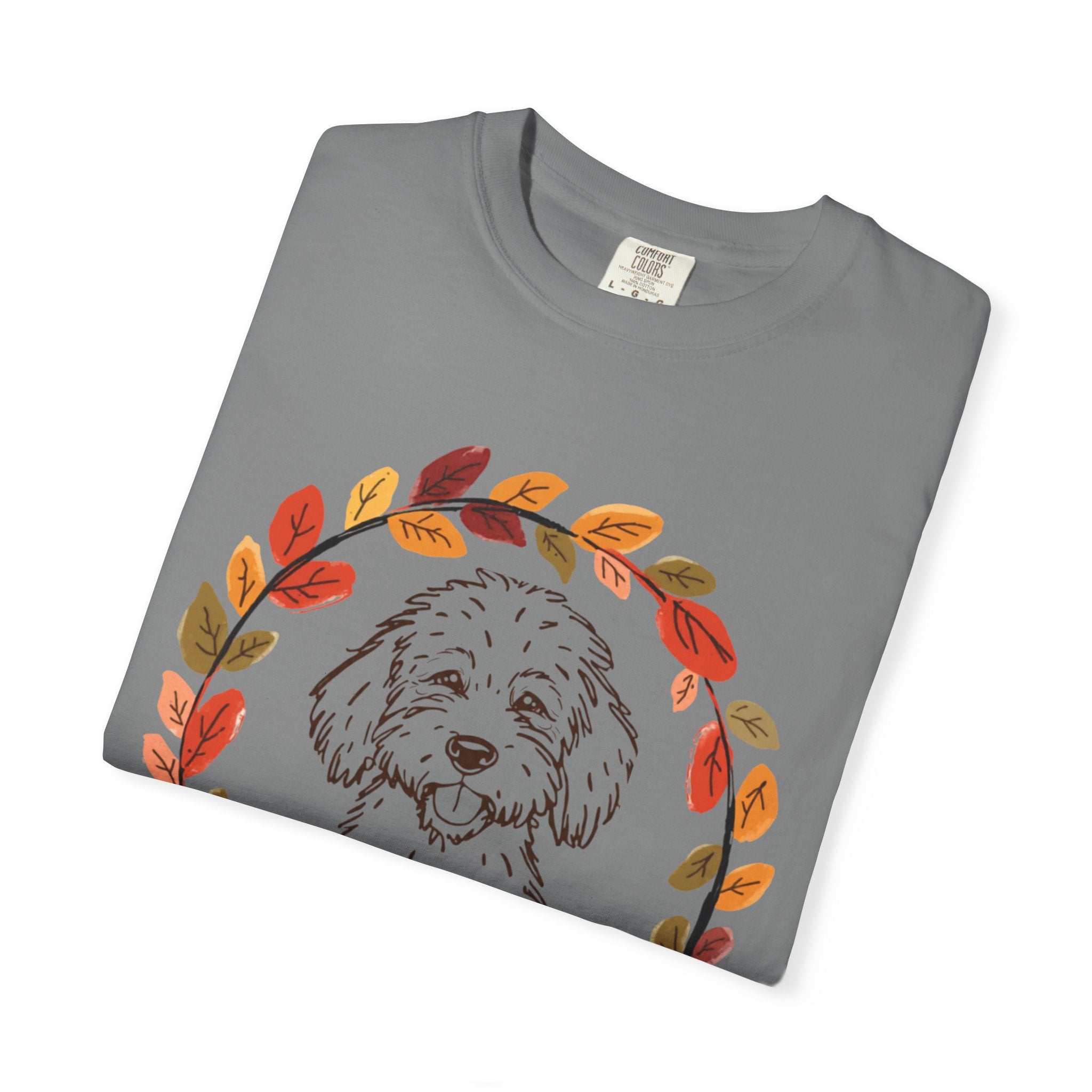 Rejoice Fall Dog: Comfort Colors Tee