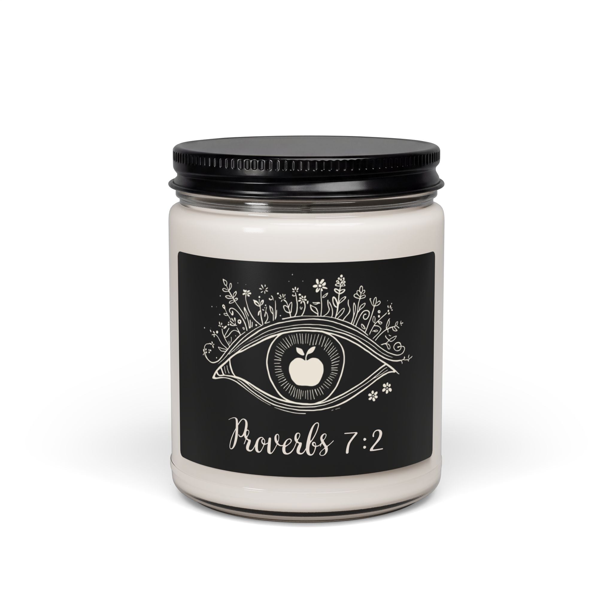 Proverbs 7:2 Apple of my eye: Scented Soy Candle, 9oz