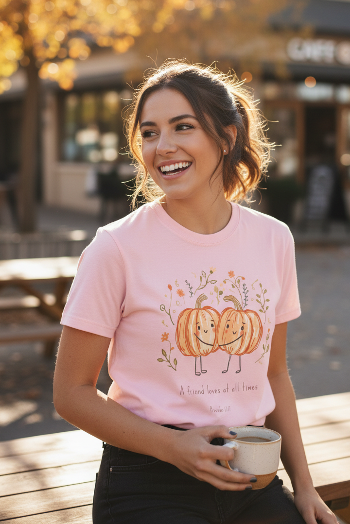 Proverbs 17:17 Pumpkins Tee