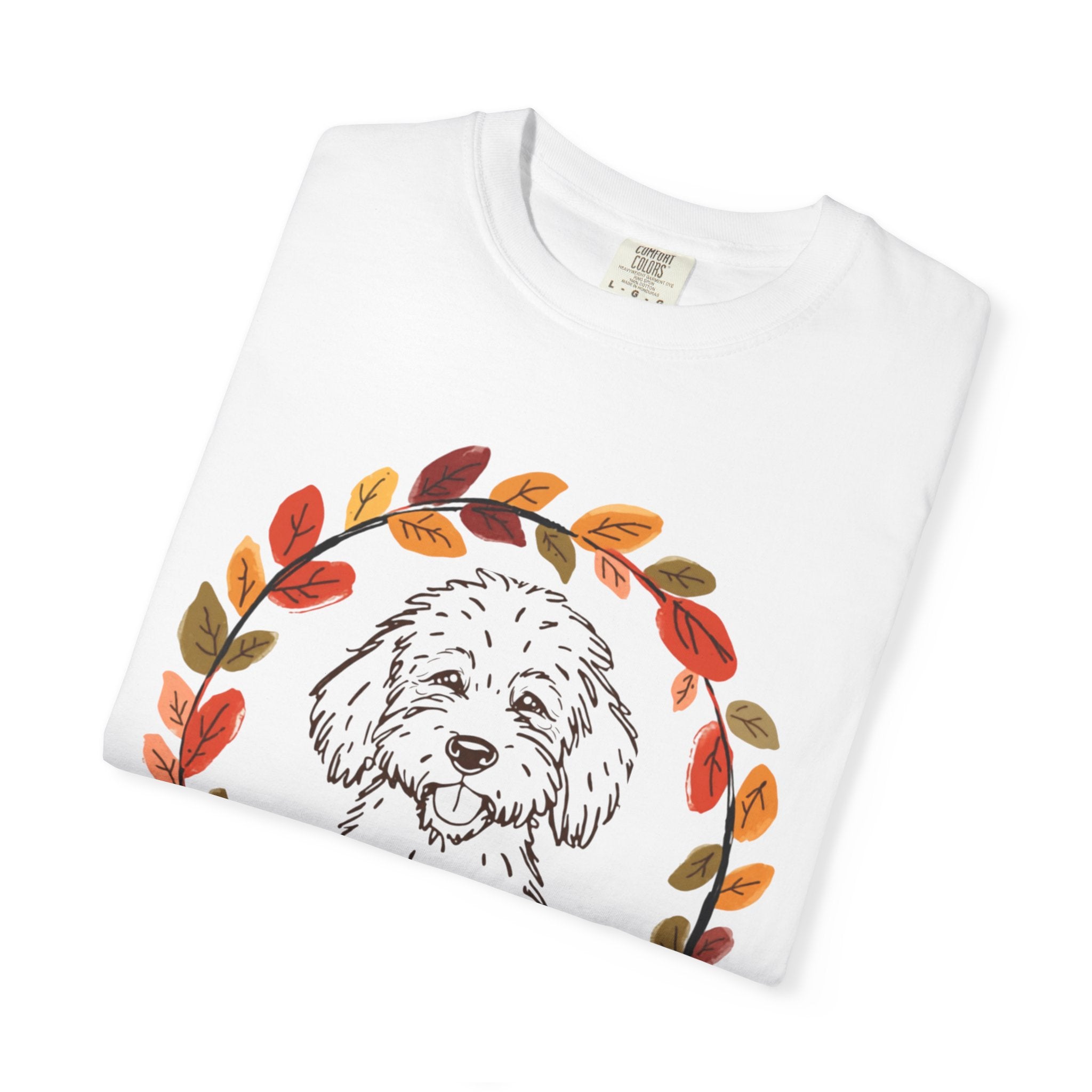 Rejoice Fall Dog: Comfort Colors Tee
