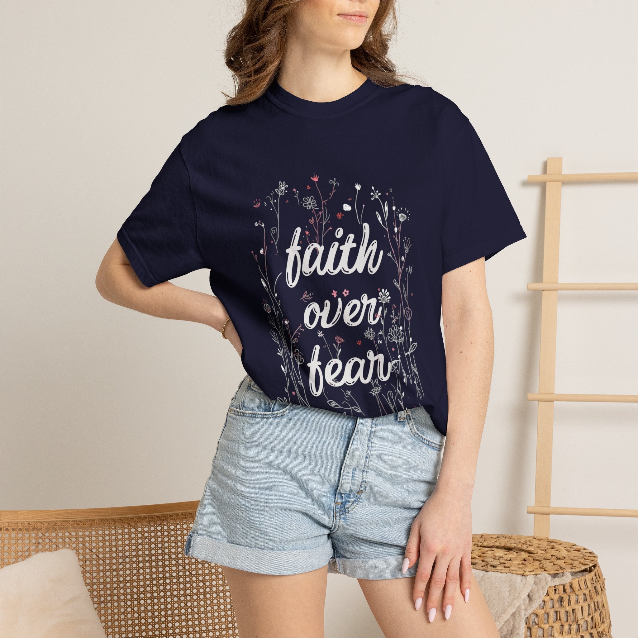 Faith over Fear: Comfort Colors Tee