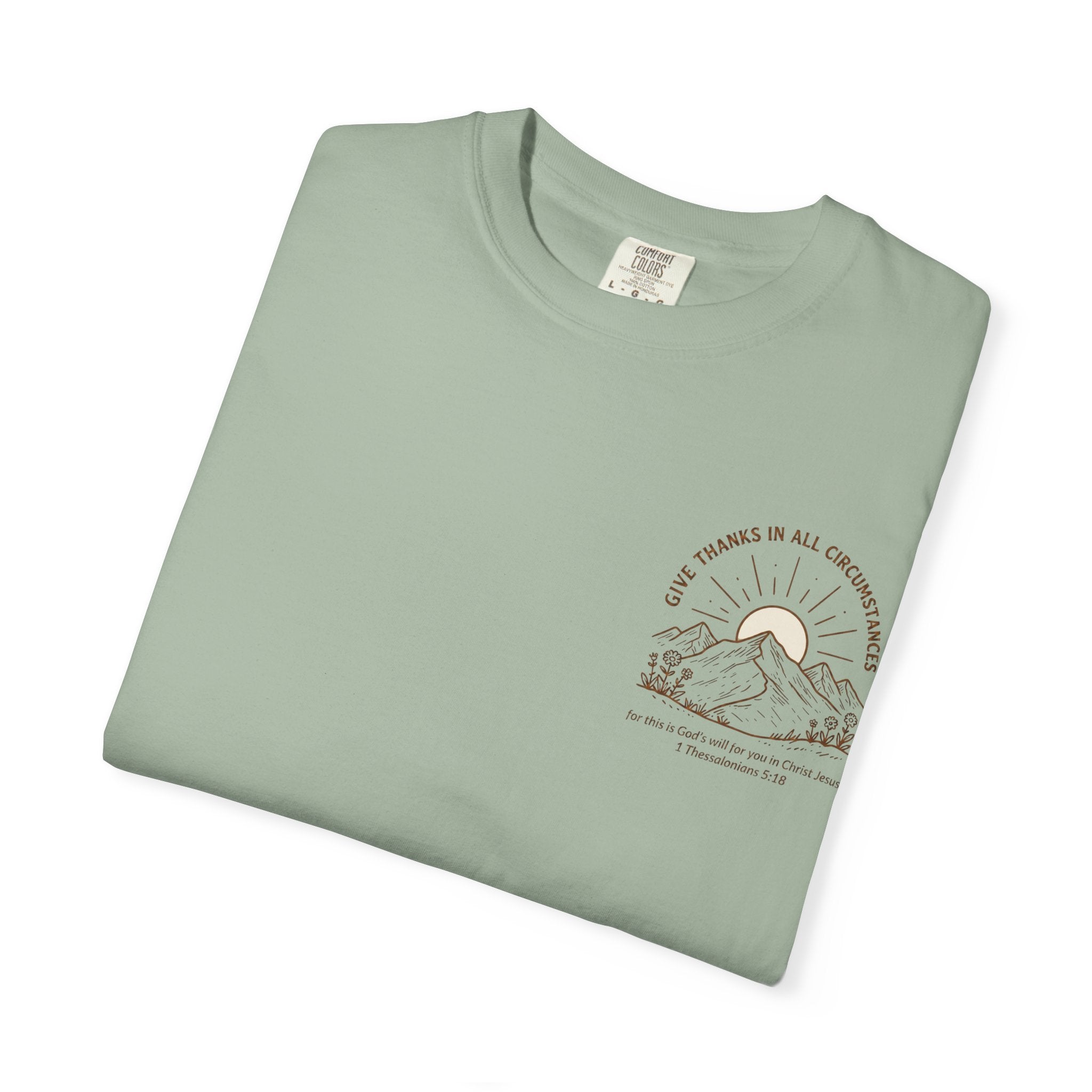 Give Thanks: Comfort Colors Tee