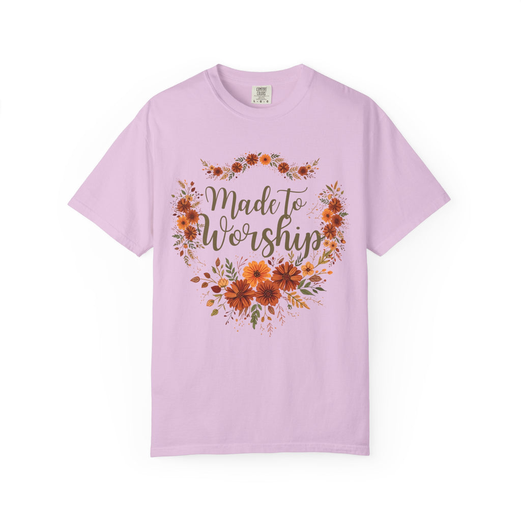 Made to Worship: Fall Comfort Colors Tee