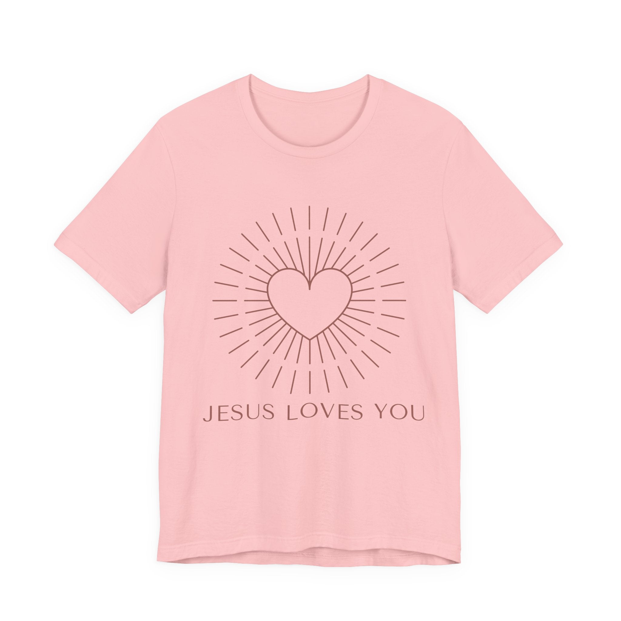 Jesus Loves You Heart Tee