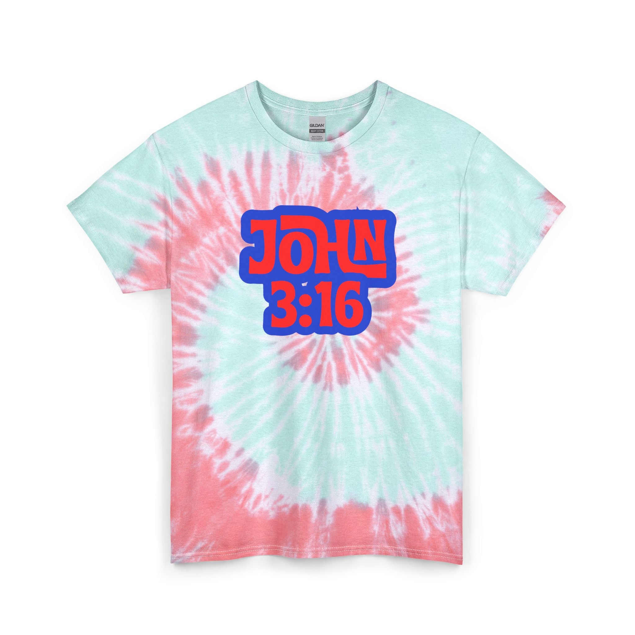 John 3:16 Tie Dye Cotton Tee