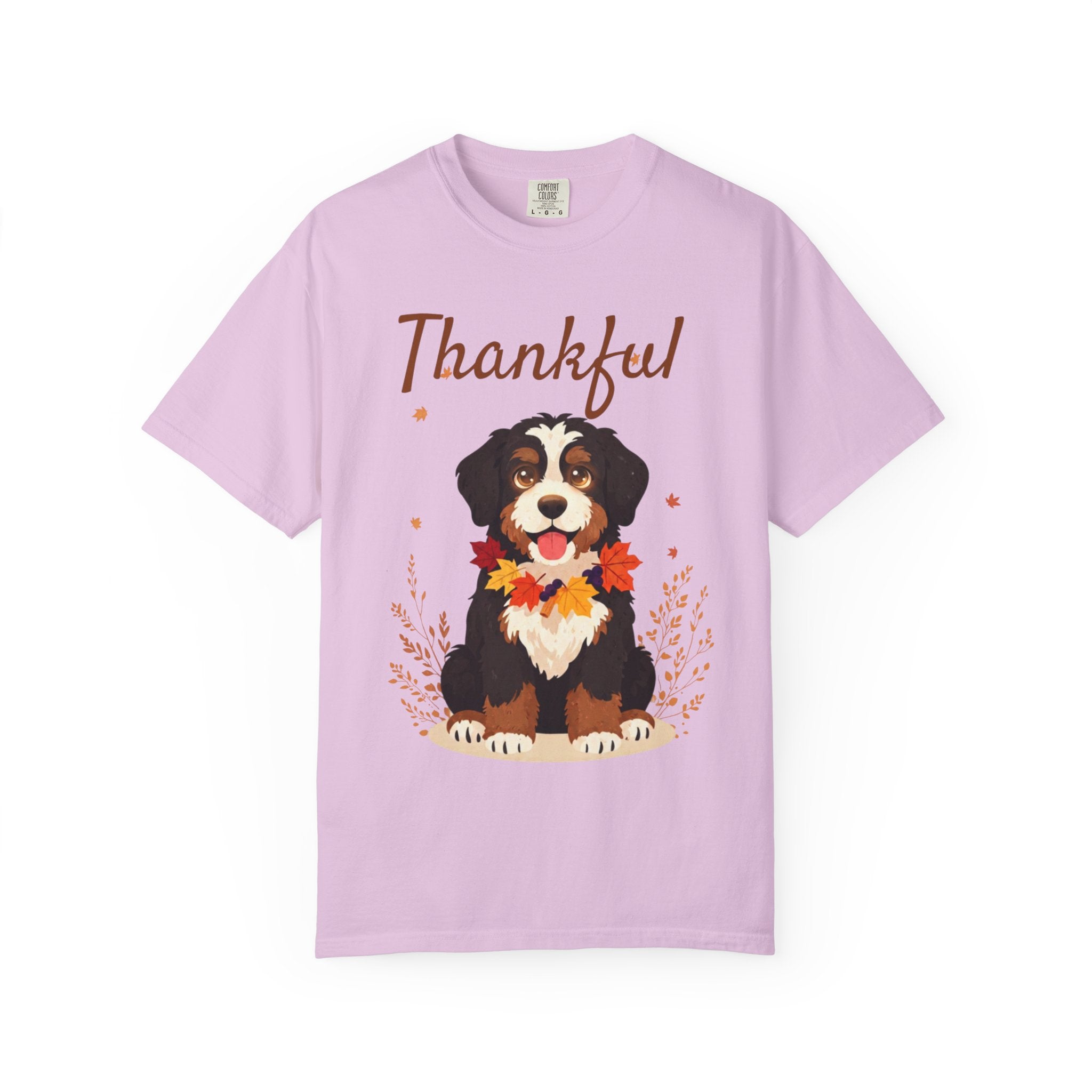 Thankful Dog Tee: Comfort Colors