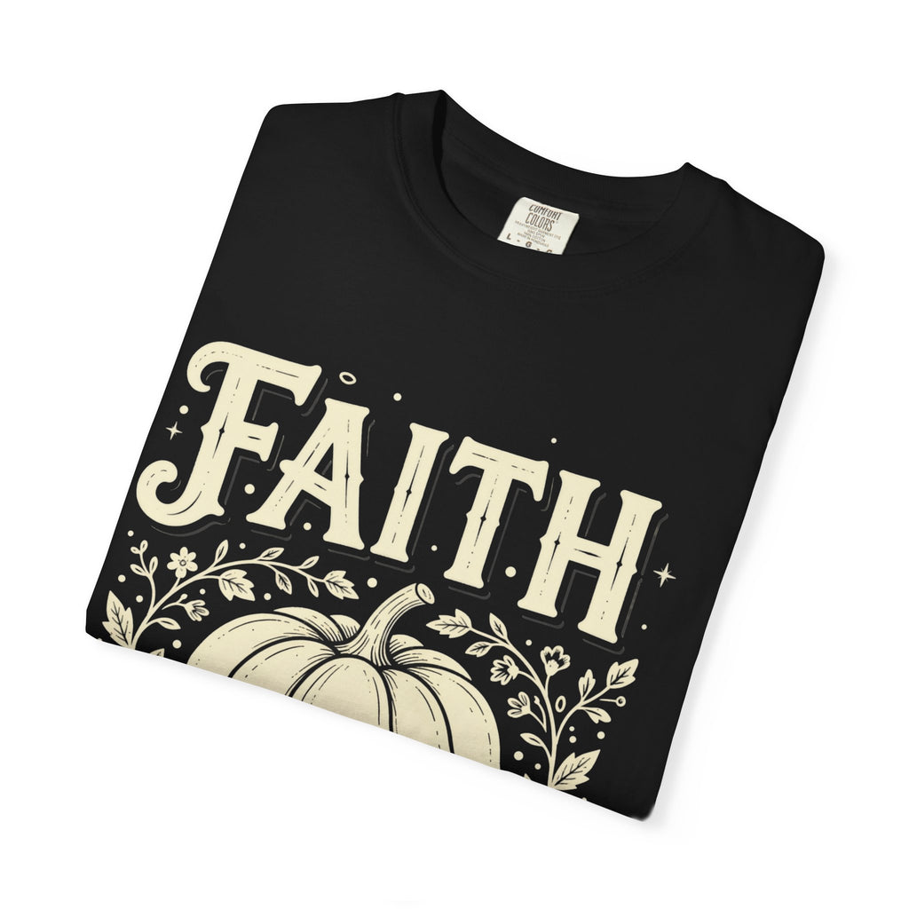 Faith + Pumpkin: Comfort Colors Tee