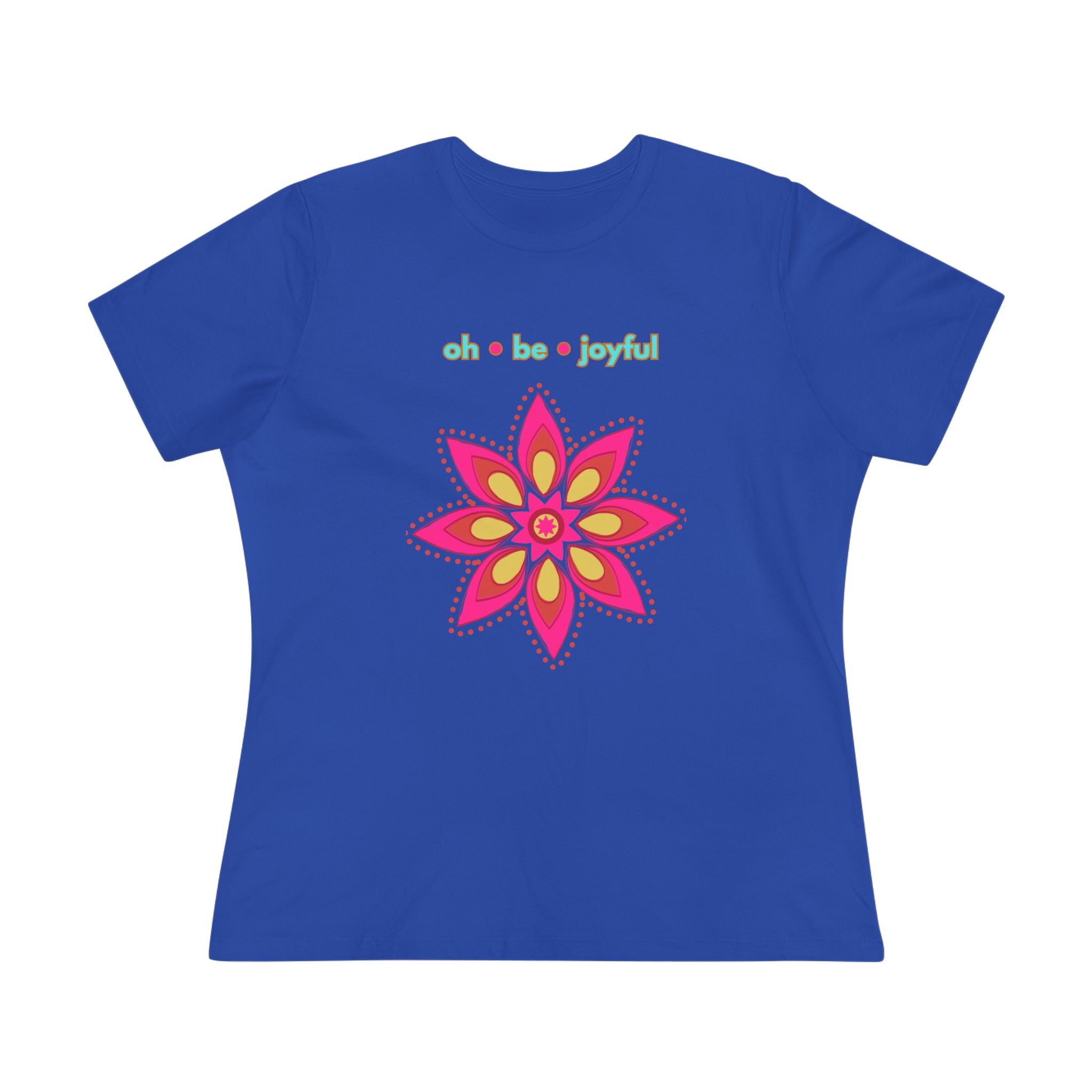 Oh Be Joyful Flower Tee