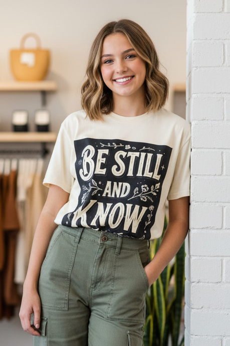 Be Still: Comfort Colors Tee