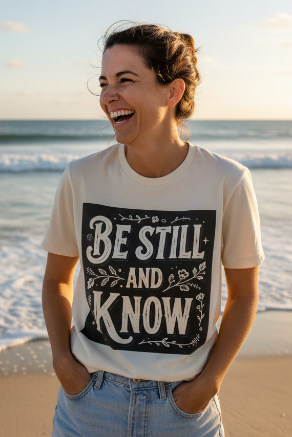 Be Still: Comfort Colors Tee
