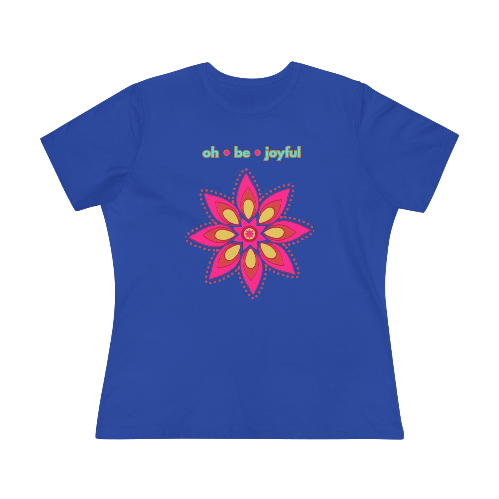 Oh Be Joyful Flower Tee