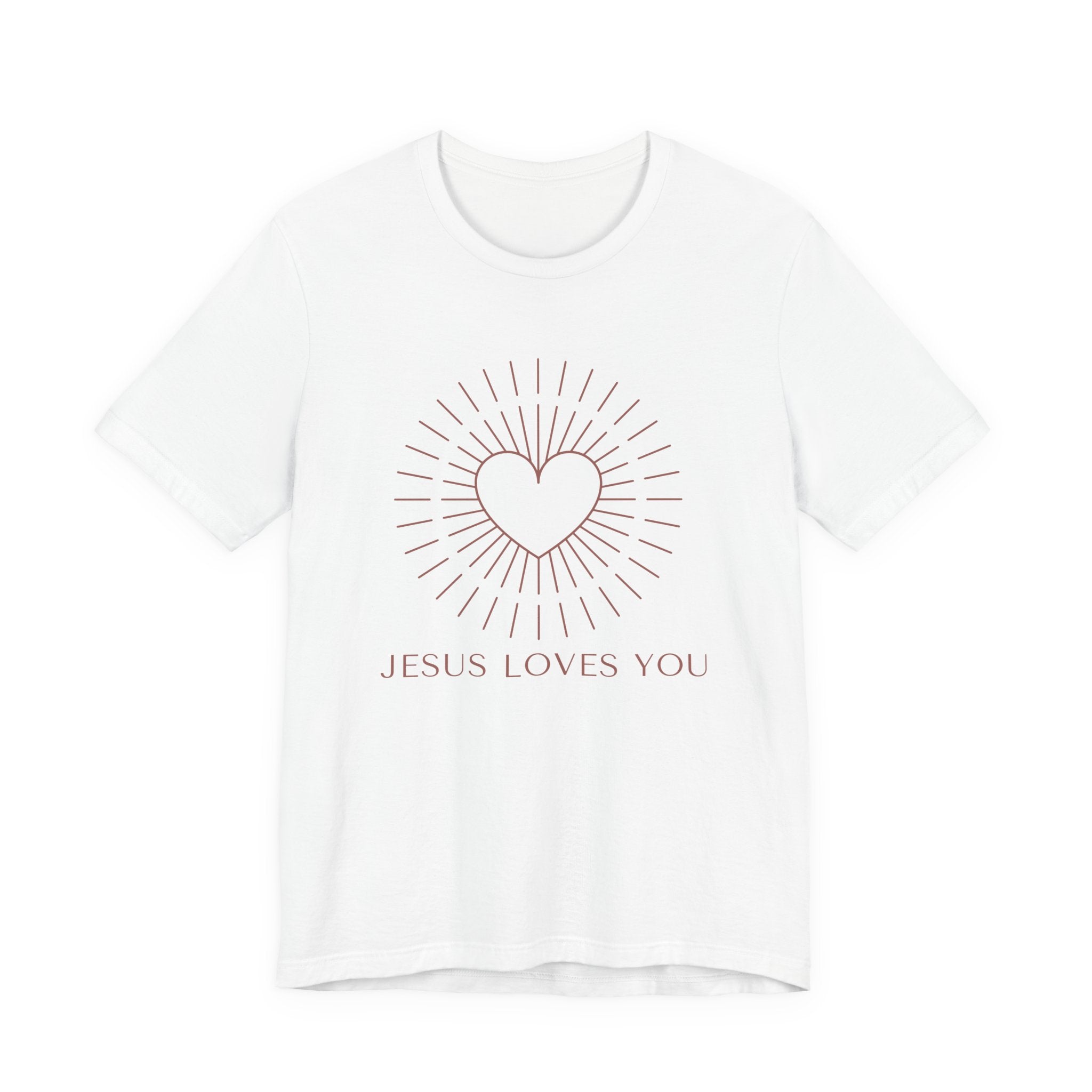 Jesus Loves You Heart Tee