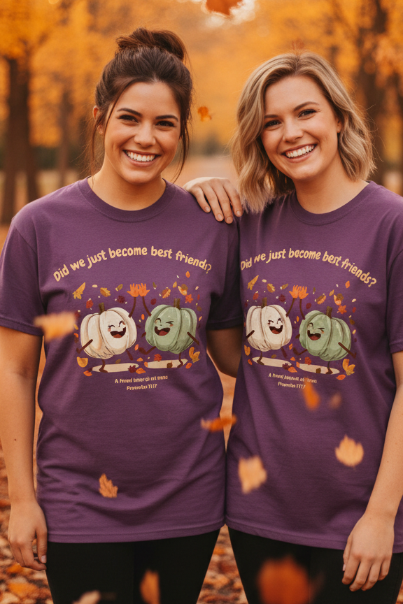 Fall Best Friends Proverbs 17:17: Comfort Colors