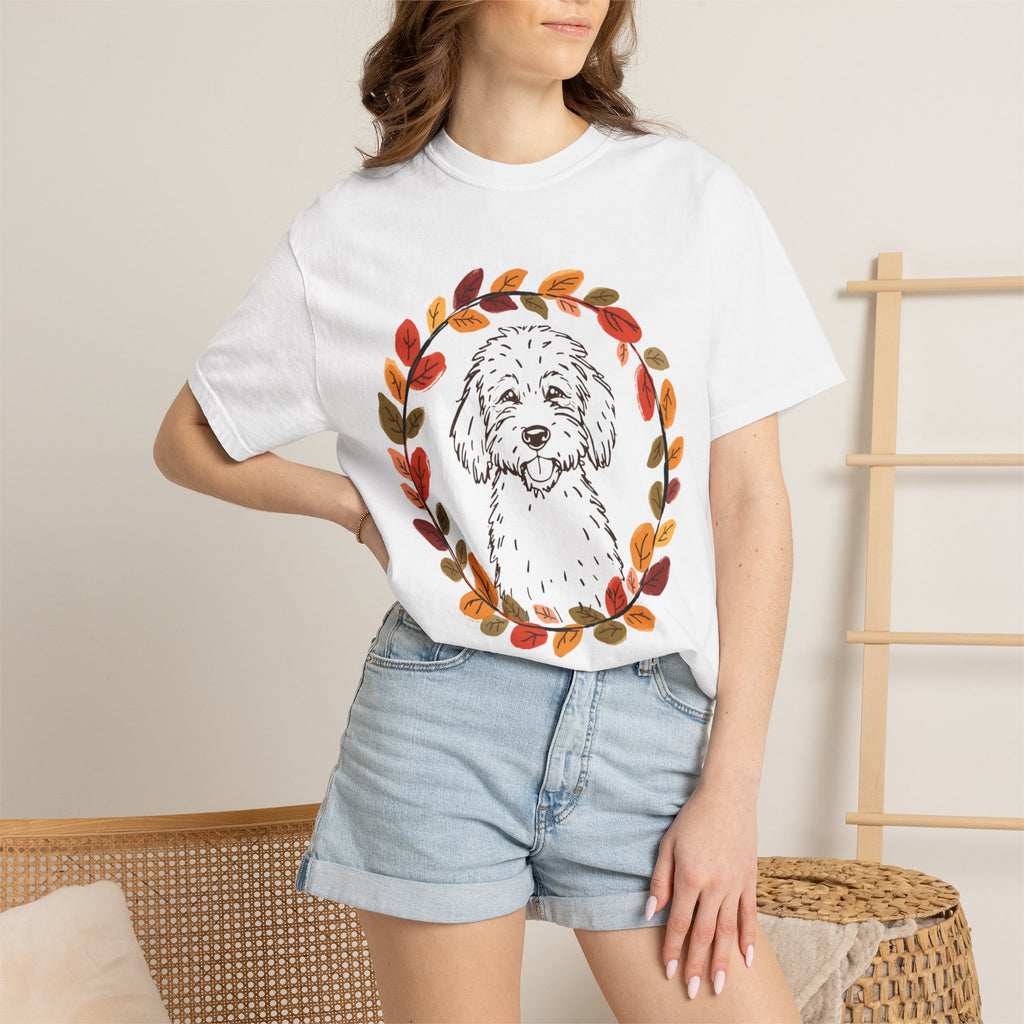 Rejoice Fall Dog: Comfort Colors Tee