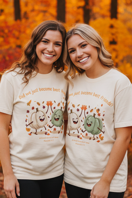 Fall Best Friends Proverbs 17:17: Comfort Colors
