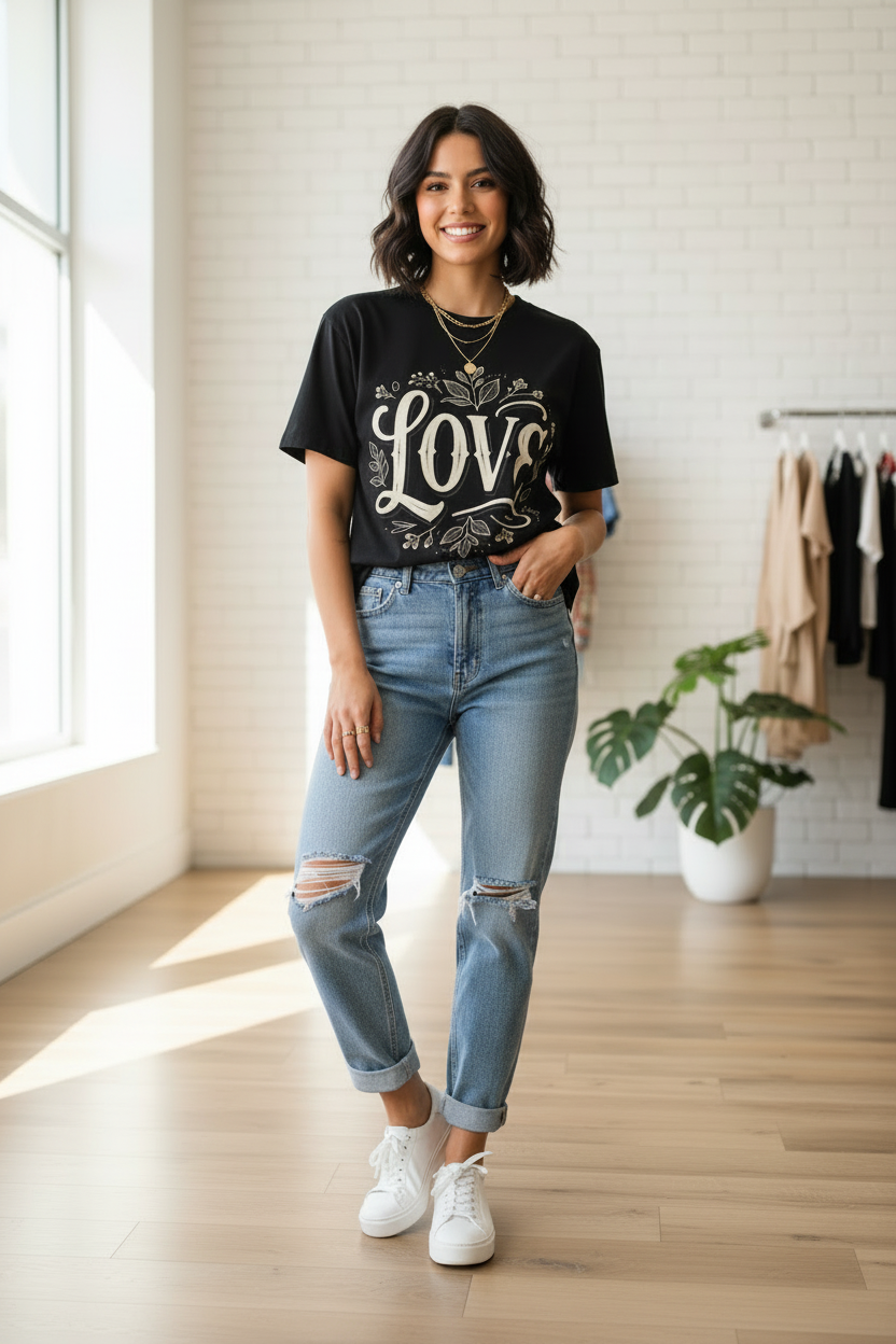 Love: Comfort Colors Tee