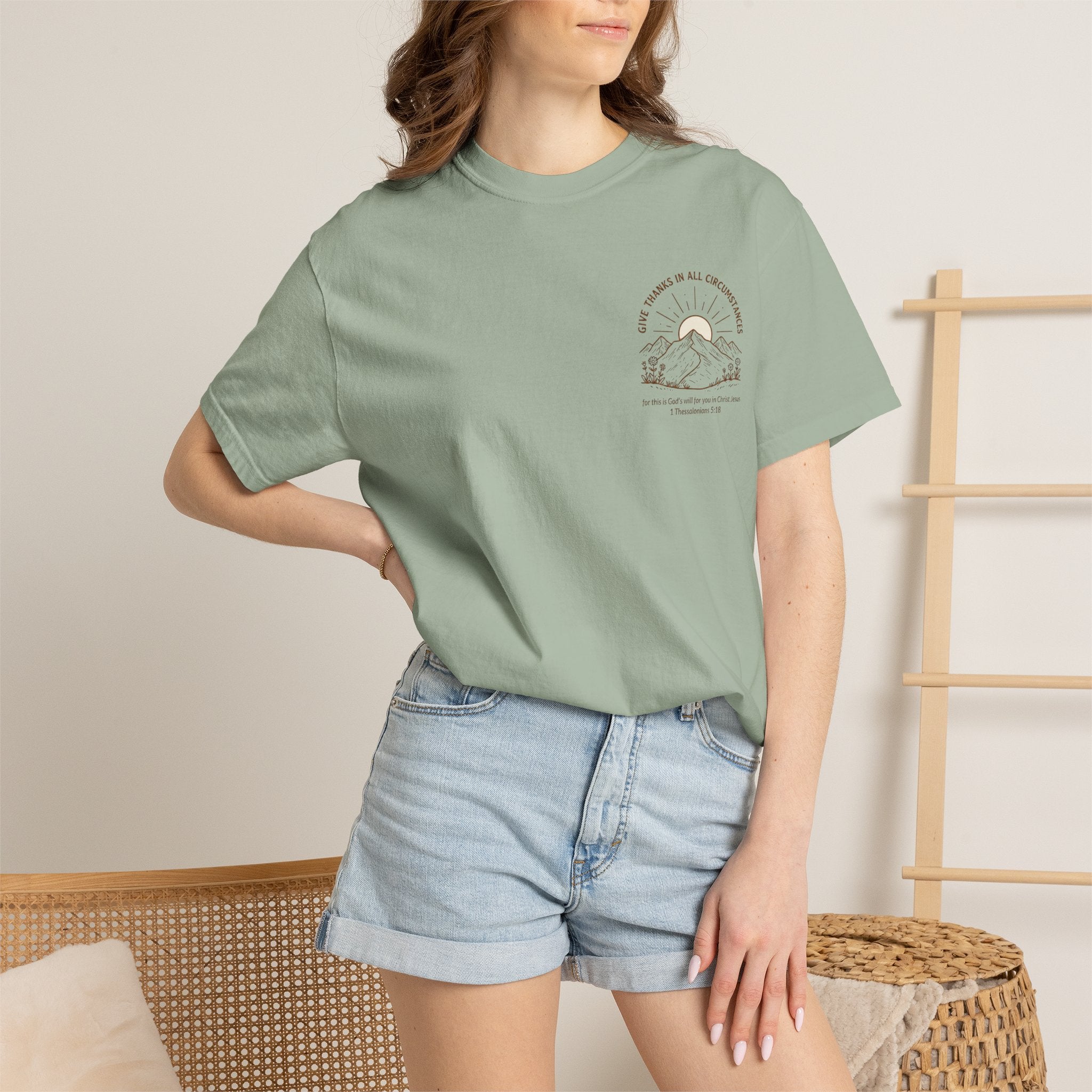 Give Thanks: Comfort Colors Tee