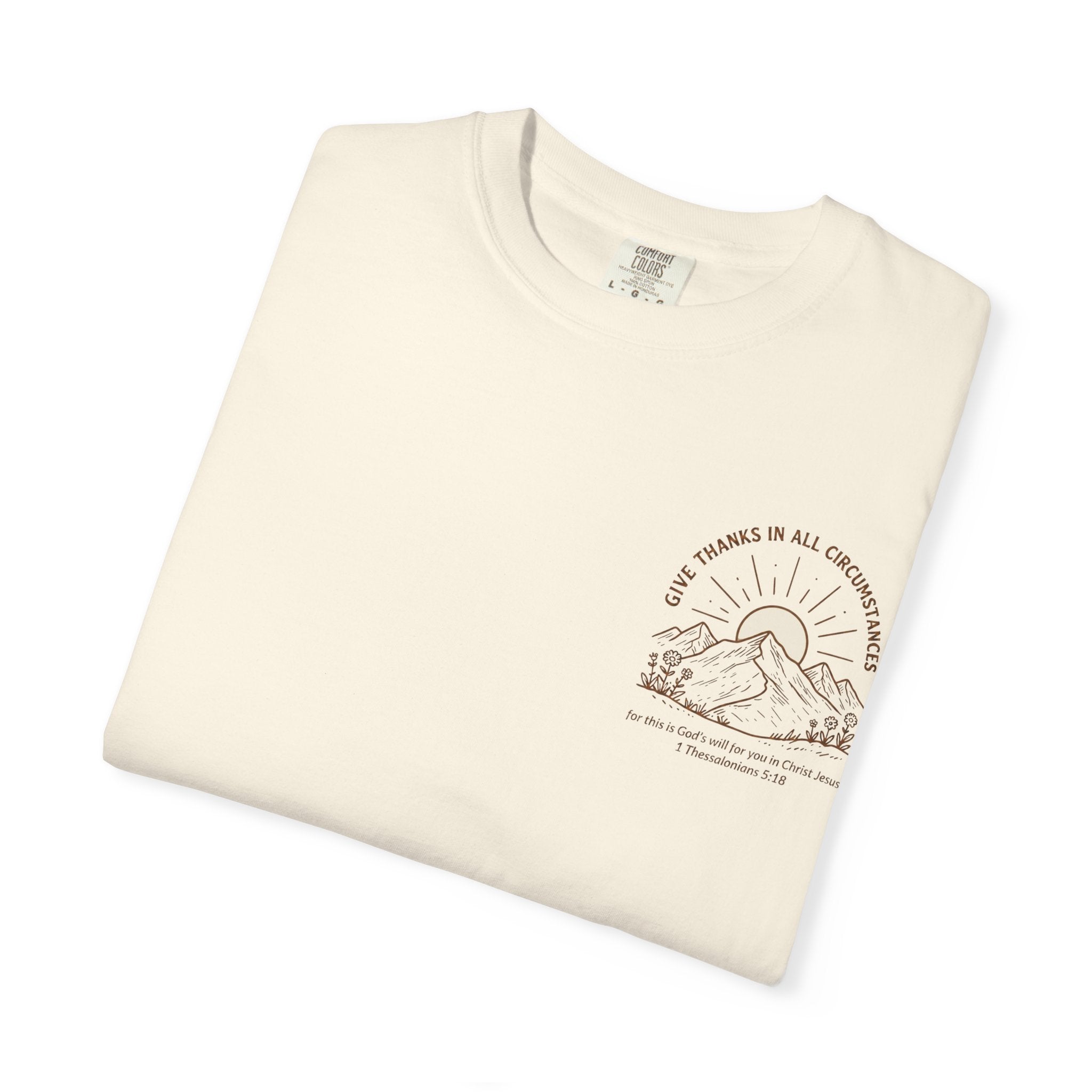 Give Thanks: Comfort Colors Tee
