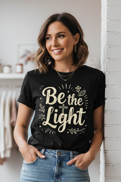 Be the Light: Comfort Colors Tee
