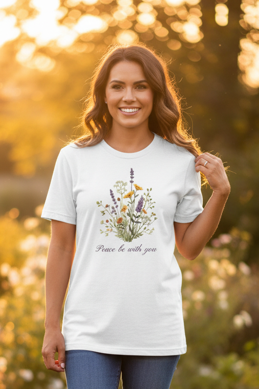 Peace be with you: Cotton Tee