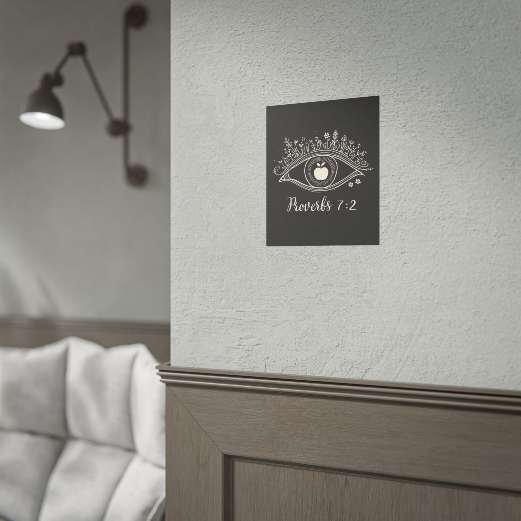 Proverbs 7:2 Apple of my eye: Rolled Posters