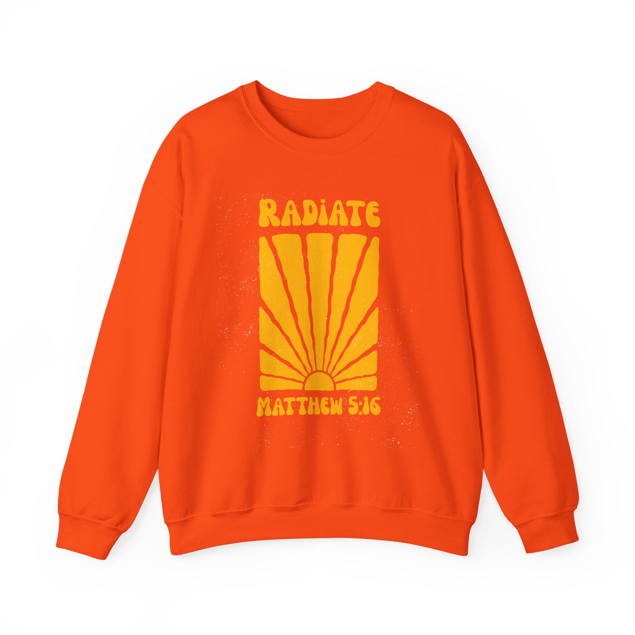 Radiate-Matthew 5:16 Sweatshirt