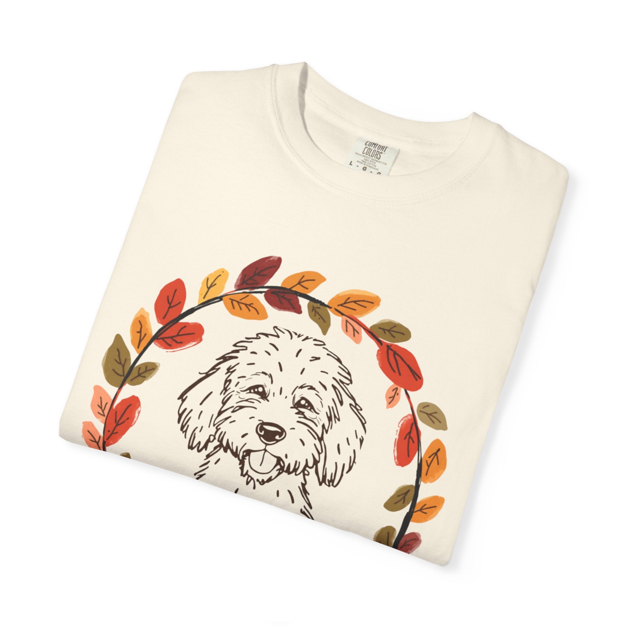 Rejoice Fall Dog: Comfort Colors Tee