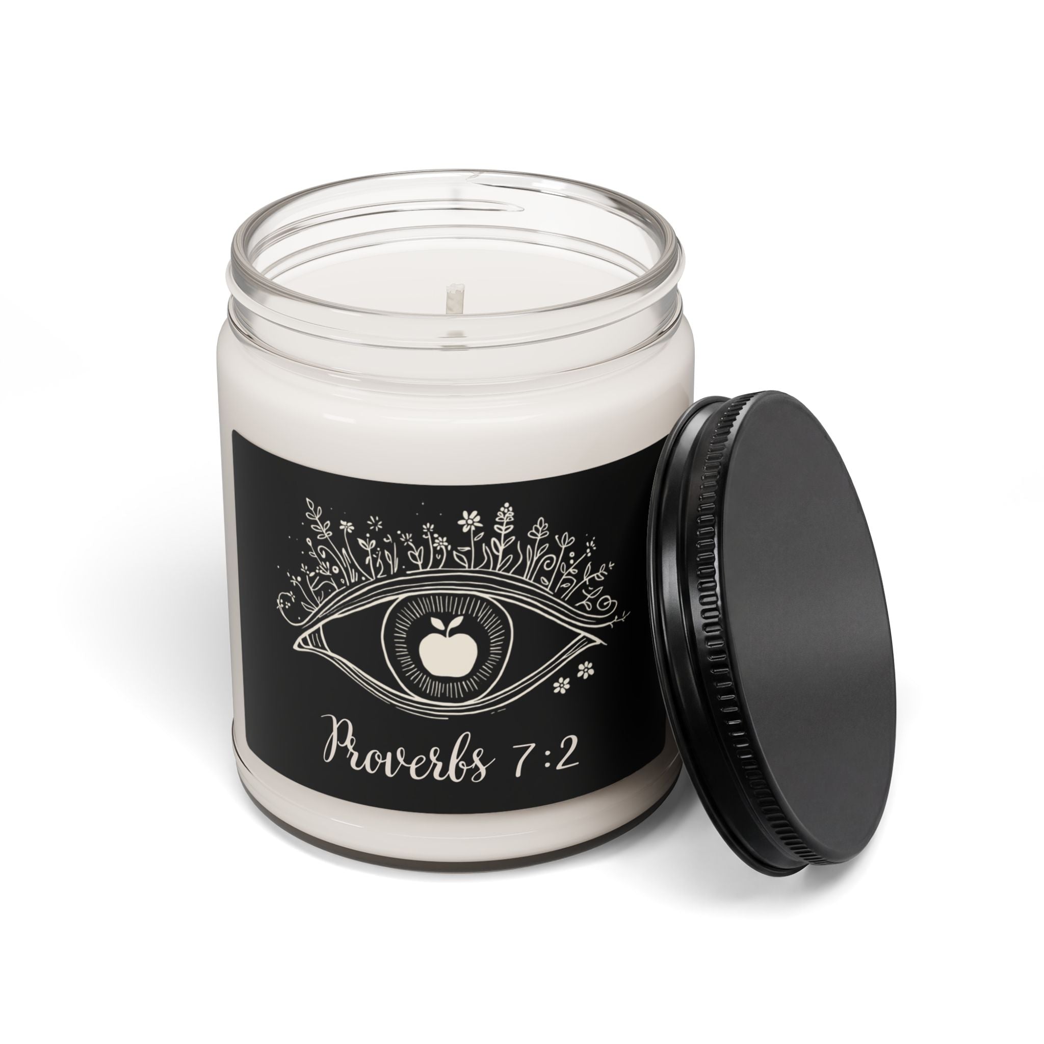 Proverbs 7:2 Apple of my eye: Scented Soy Candle, 9oz