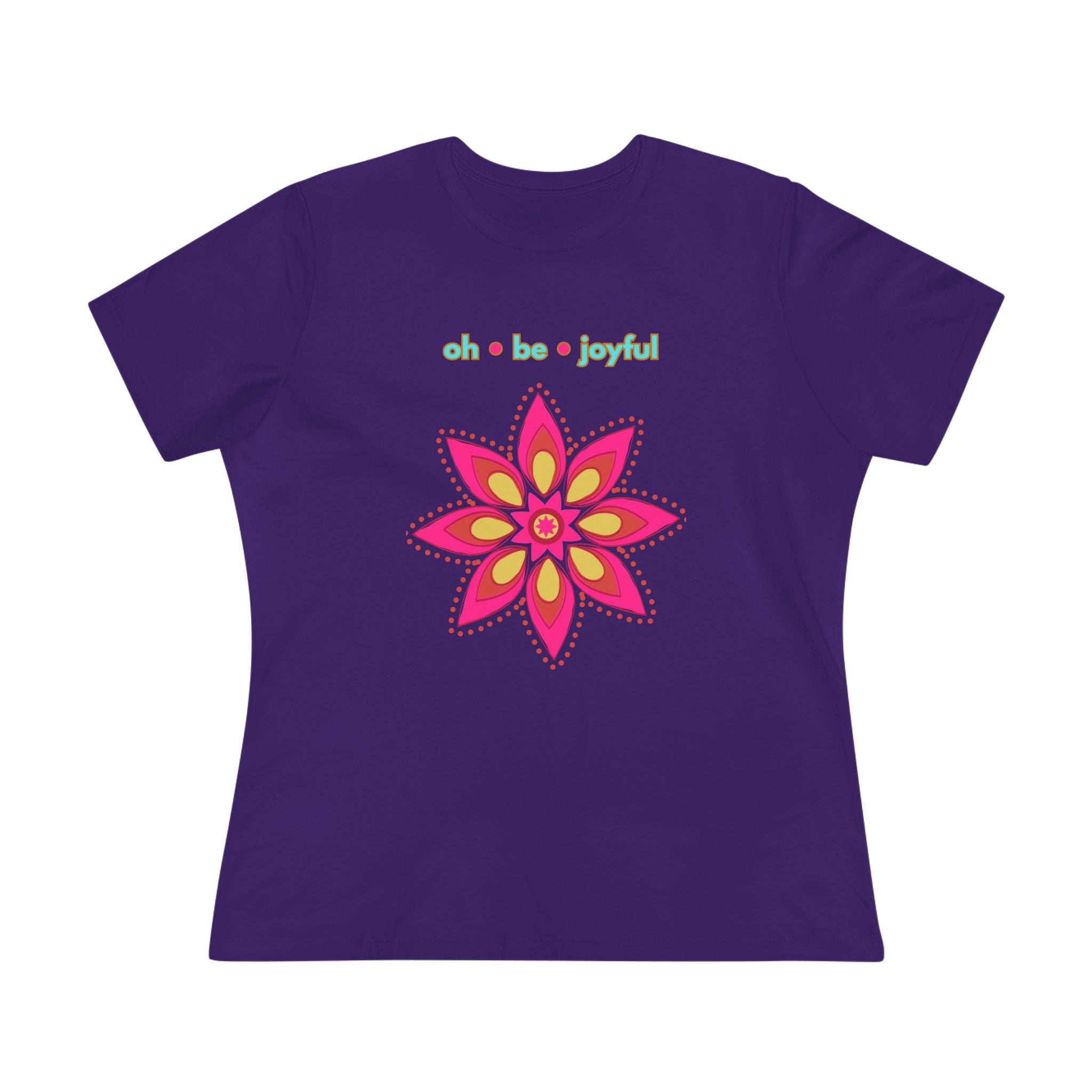 Oh Be Joyful Flower Tee