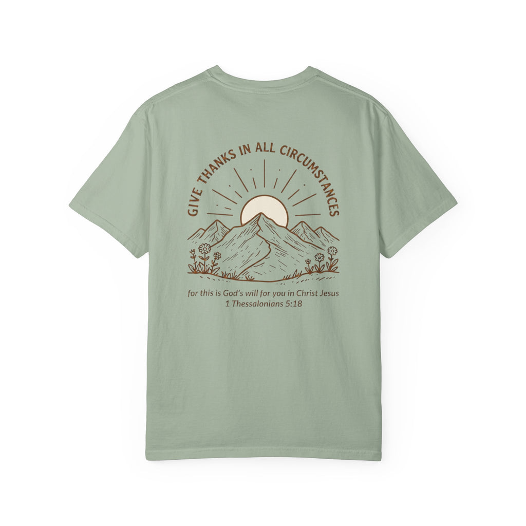 Give Thanks: Comfort Colors Tee