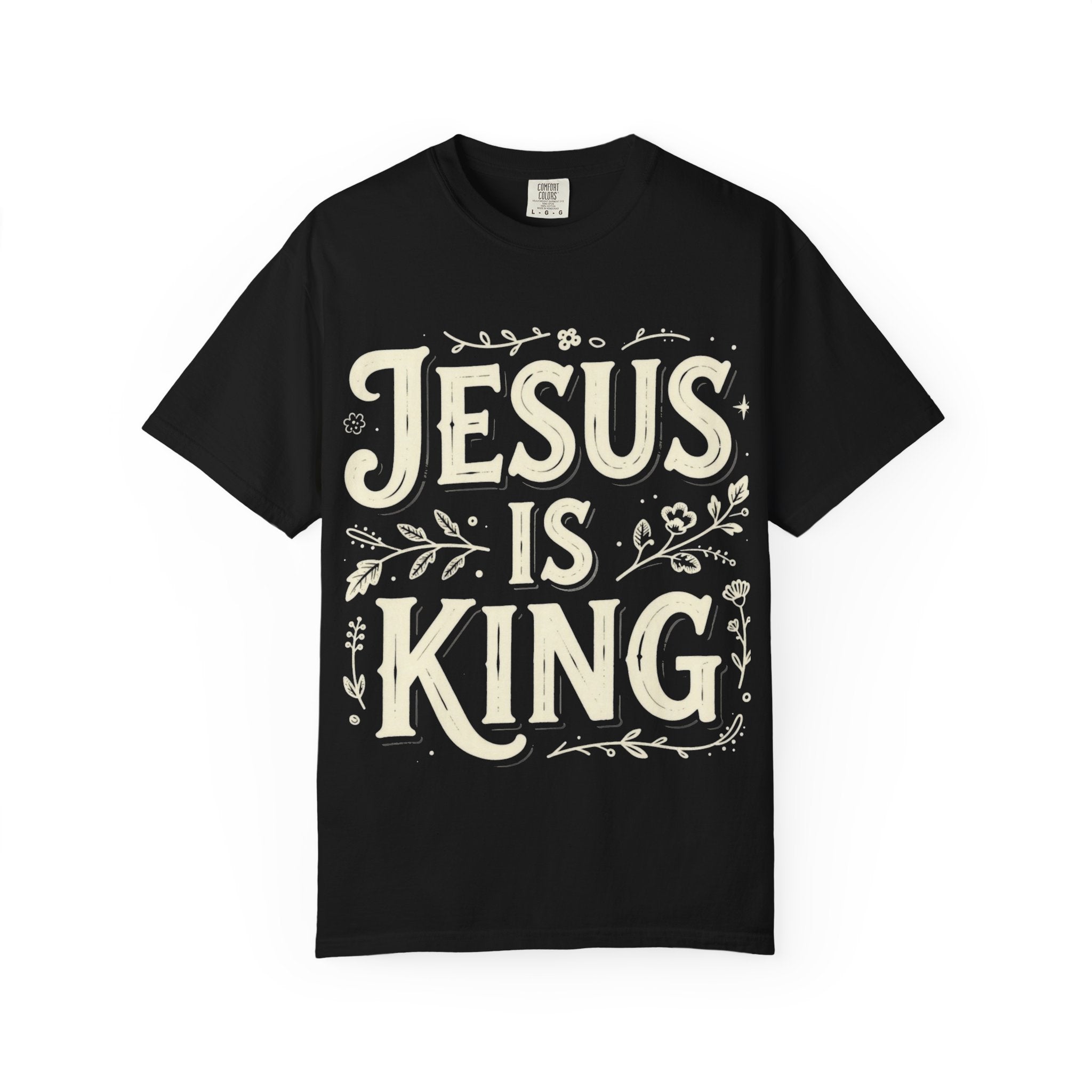 Jesus is King: Comfort Colors Tee