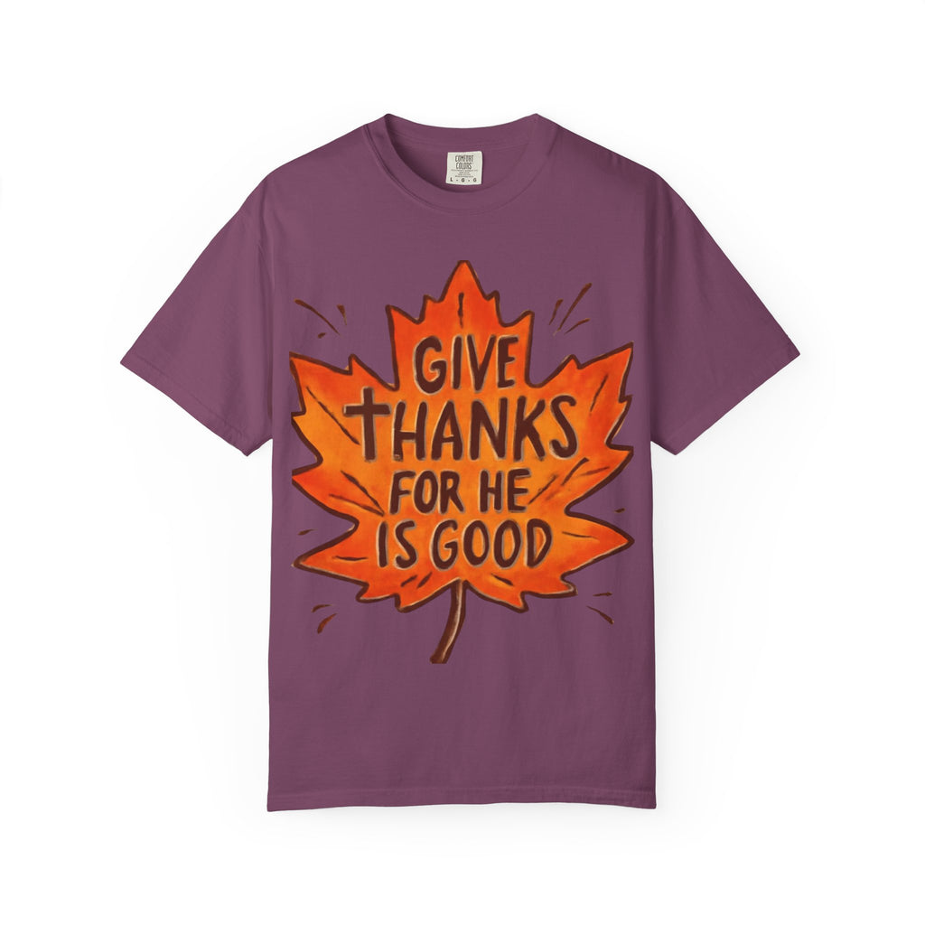 Give Thanks: Comfort Colors Tee