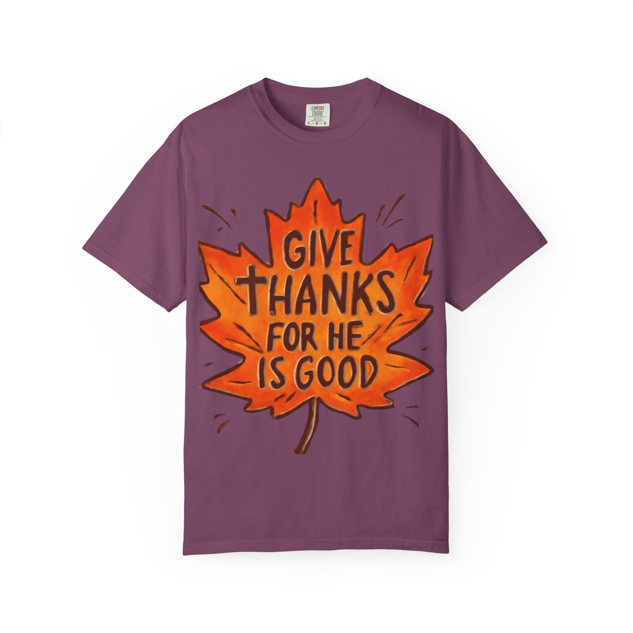 Give Thanks: Comfort Colors Tee