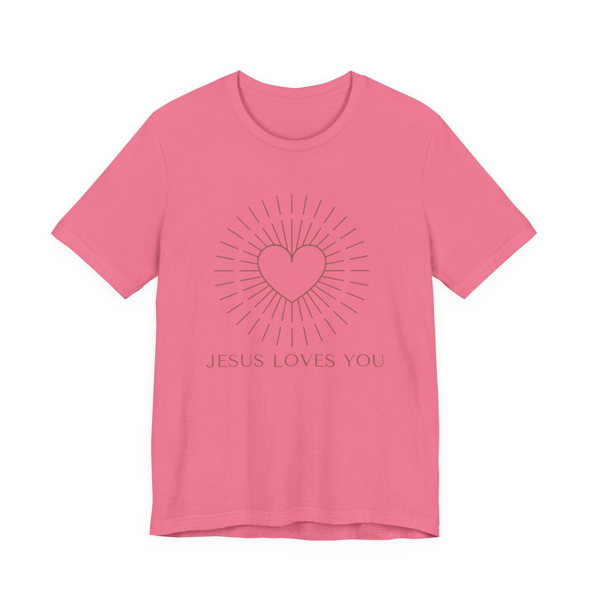 Jesus Loves You Heart Tee