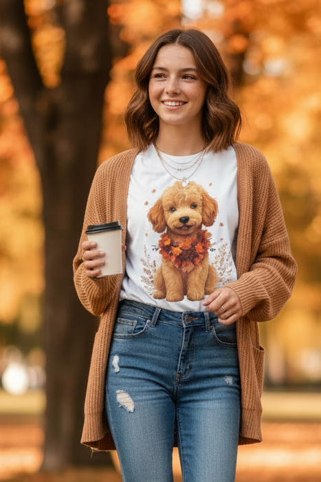 Doodle Fall: Comfort Colors Tee