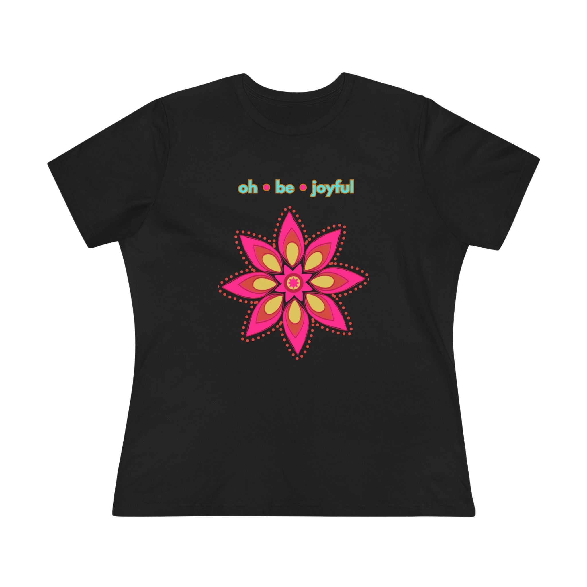 Oh Be Joyful Flower Tee