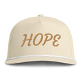 Hope Rope Embroidered Cap — Sunwashed Beach Vibe Hat